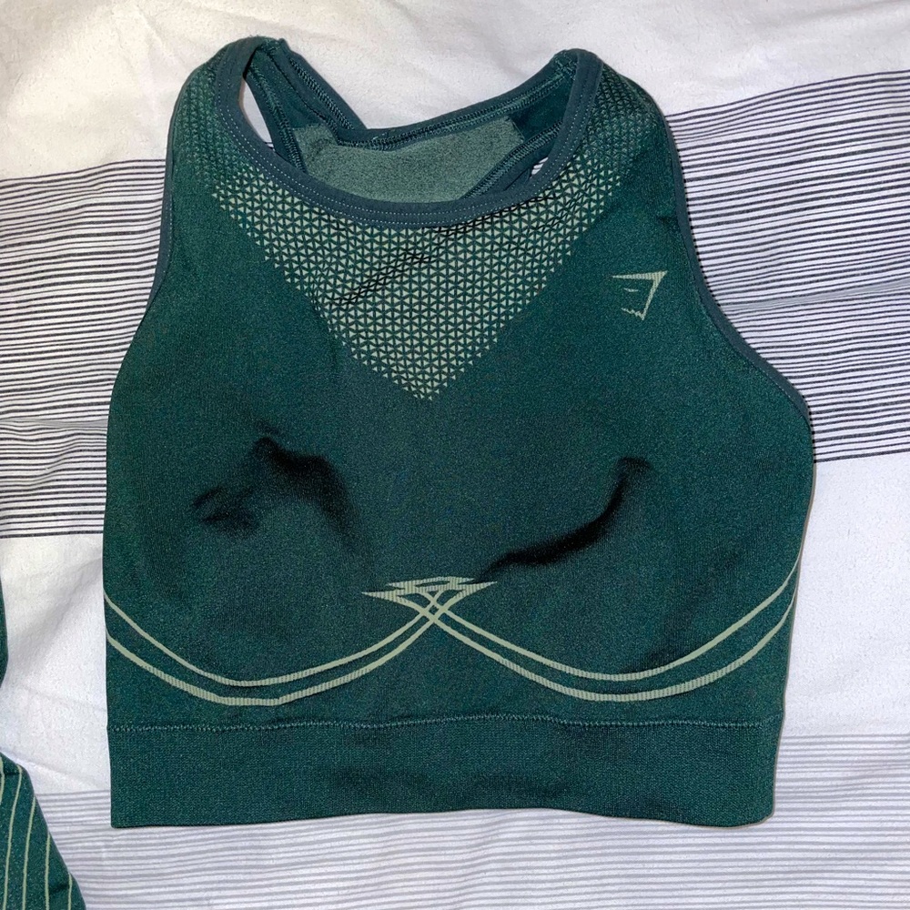 Gymshark Apex Energy Green Sports Bra